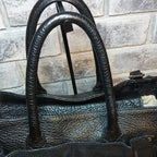 See By Chloe Black Leather Tote Bag - Authentic Designer Handbag with Gold Hardware