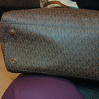 Michael Kors Whitney Large Logo-Print Tote - Brown/Acorn | NWT + COA
