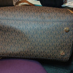 Michael Kors Whitney Large Logo-Print Tote - Brown/Acorn | NWT + COA