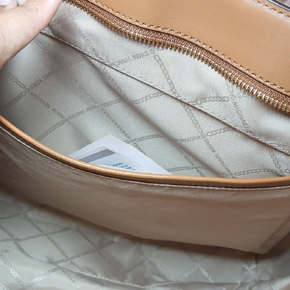 Michael Kors Whitney Large Logo-Print Tote - Brown/Acorn | NWT + COA