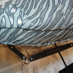 Coach Madison Sophia Zebra Jacquard Gallery Tote - 15925 - Lurex Zebra Print Satchel Bag
